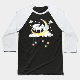 Moonlight Pegasus Baseball T-Shirt